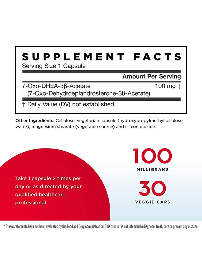 jarrow formulas 7-Keto Dhea Enhances Metabolism 30-Capsule - Image 2