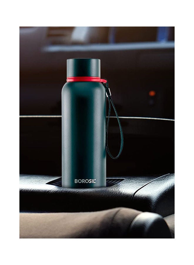 BOROSIL - Borosil Vaccum Trek Bottle Black - Image 1