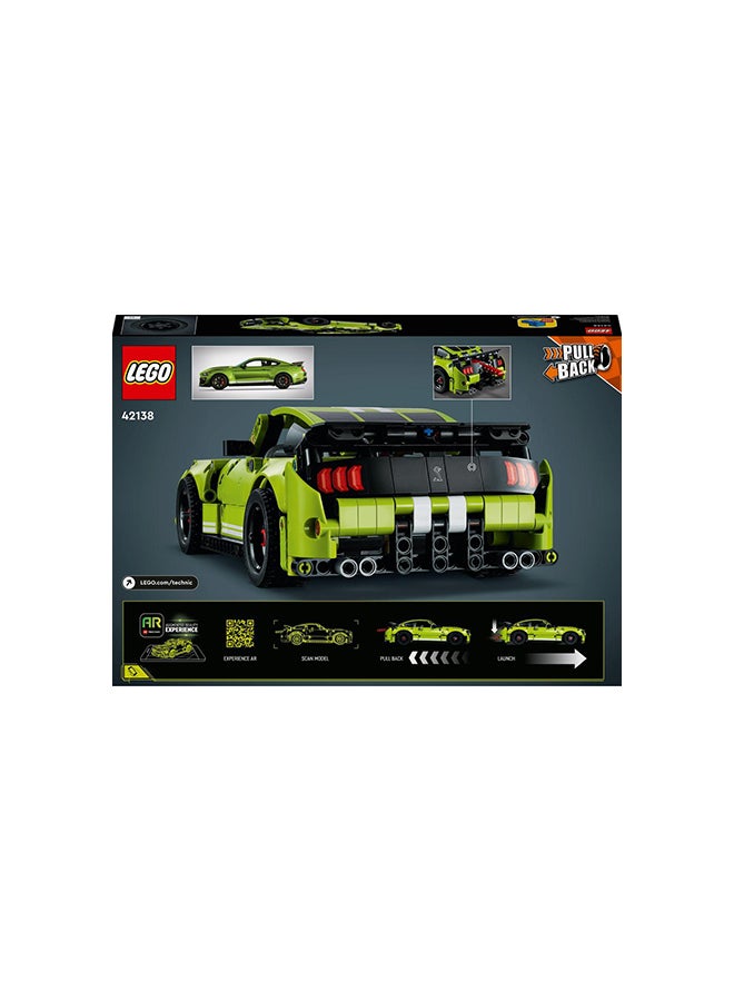 LEGO 6379486 Technic Ford Mustang Shelby Gt50042138 Model Building Kit; Drag Race Toy With Pull-Back Action; Download The Ar App For A Cool Drag Race Ar (Augmented Reality) Experience; For Ages 9+ (544 Pieces) 42138 544 9+ Years  - Image 2