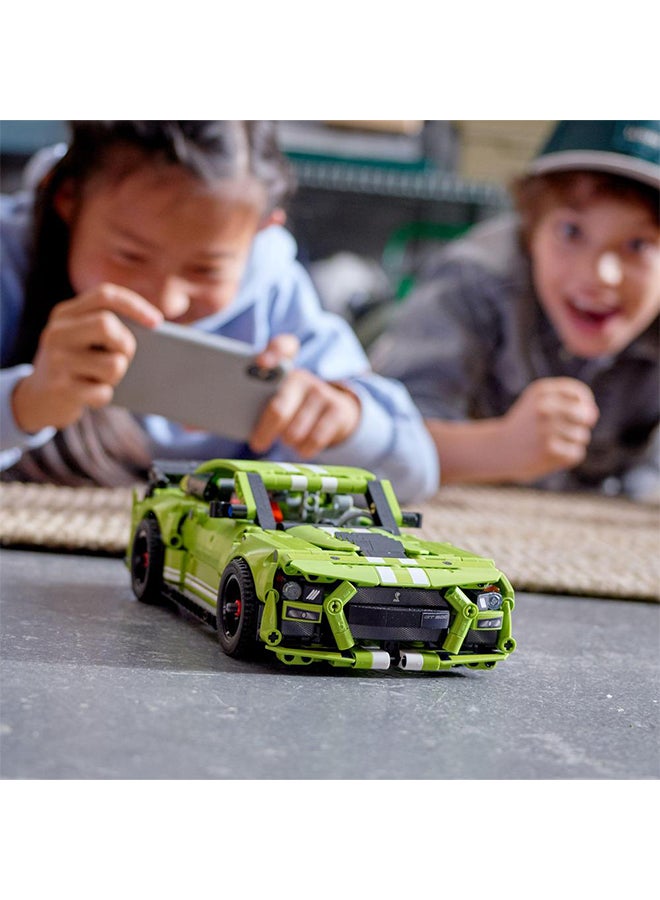 LEGO 6379486 Technic Ford Mustang Shelby Gt50042138 Model Building Kit; Drag Race Toy With Pull-Back Action; Download The Ar App For A Cool Drag Race Ar (Augmented Reality) Experience; For Ages 9+ (544 Pieces) 42138 544 9+ Years  - Image 4