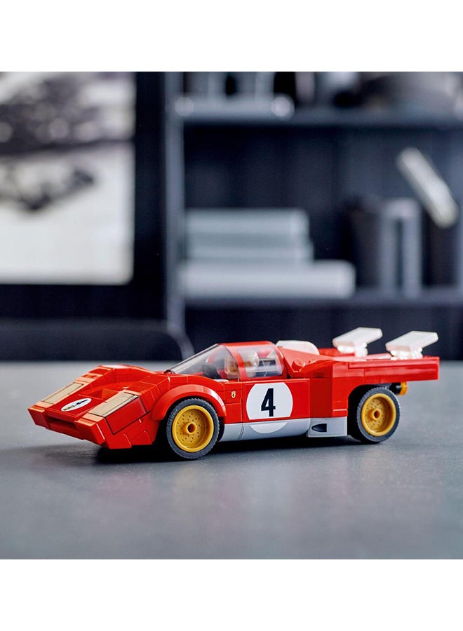 6372452 Speed Champions 1970 Ferrari 512 M Lego Toy Building Kit; Collectible Recreation Of An Iconic Race Car For Kids Aged 8+; Includes A Driver Minifigure With A Cool Racing Suit (291 Pieces) 76906 291 8+ Years - v1667891098/N52756452A_6