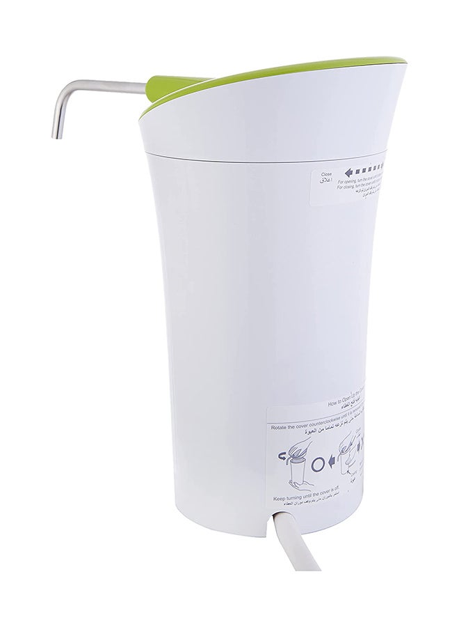 Water Purifier With Filter Cartridge White/Green 6.5Liters