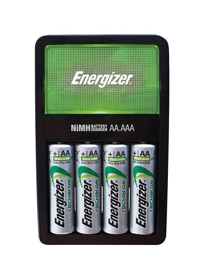 Energizer - Maxi charger + 4AA (2000 mAh) Multicolour - Image 1