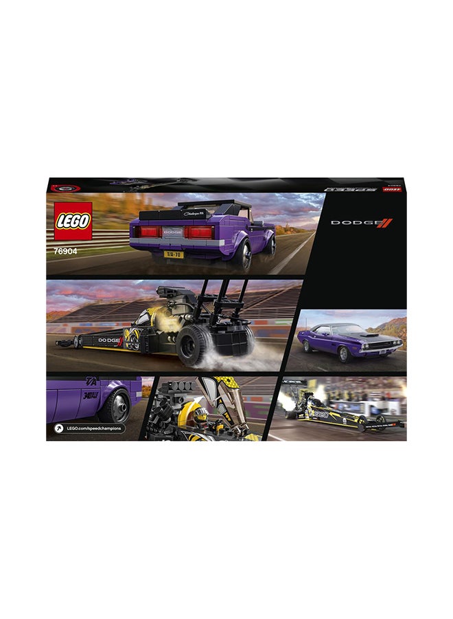ليغو - 76904 أبطال السرعة موبار دودج // SRT Top Fuel Dragster و 1970 دودج تشالنجر T / A 8+ سنوات 76904 أكبر من 8 سنوات - Image 1