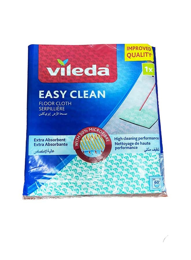 Vileda Easyclean Floor Cloth Green/White