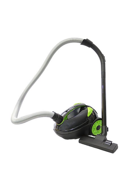 مكنسة كهربائية بلون أسود بقدرة 1200 وات مع حاوية طراز NVC1515 2.5 L 1200 W NVC1515 أسود/أخضر