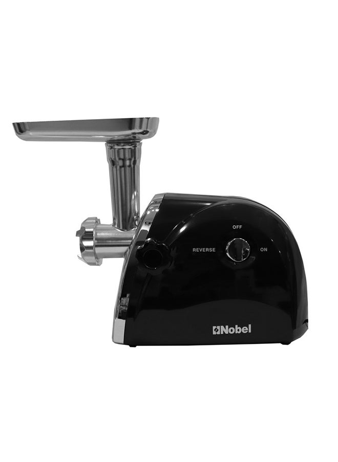 Nobel Meat Grinder White 1800W Durable Gear Box Reverse 1200.0 W NMG205 Black  - Image 1