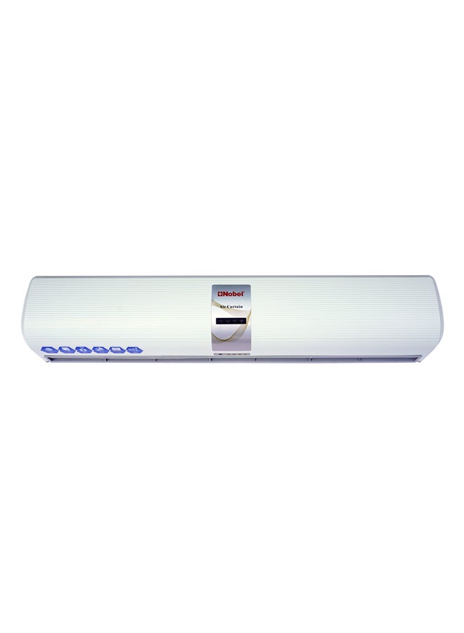 Air Curtain, High Efficiency Motor, 3 Speeds, Door Sensor, Quiet Centrifugal Turbine Fan - Powerful Air Volume, 16 m/s Air Speed, 220-240V~, 50Hz, Energy Efficient Commercial Grade 250 W NAC1220 White