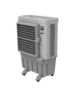 Air Cooler, 10L/Hr Water Consumption, BS Plug, 220V~/50Hz, 200W Rated Power, Copper Motor - 100L Water Tank, Remote Control - 18000m³/hr Airflow Rate, High Capacity Cooling Solution 100 L NAC1000R Grey