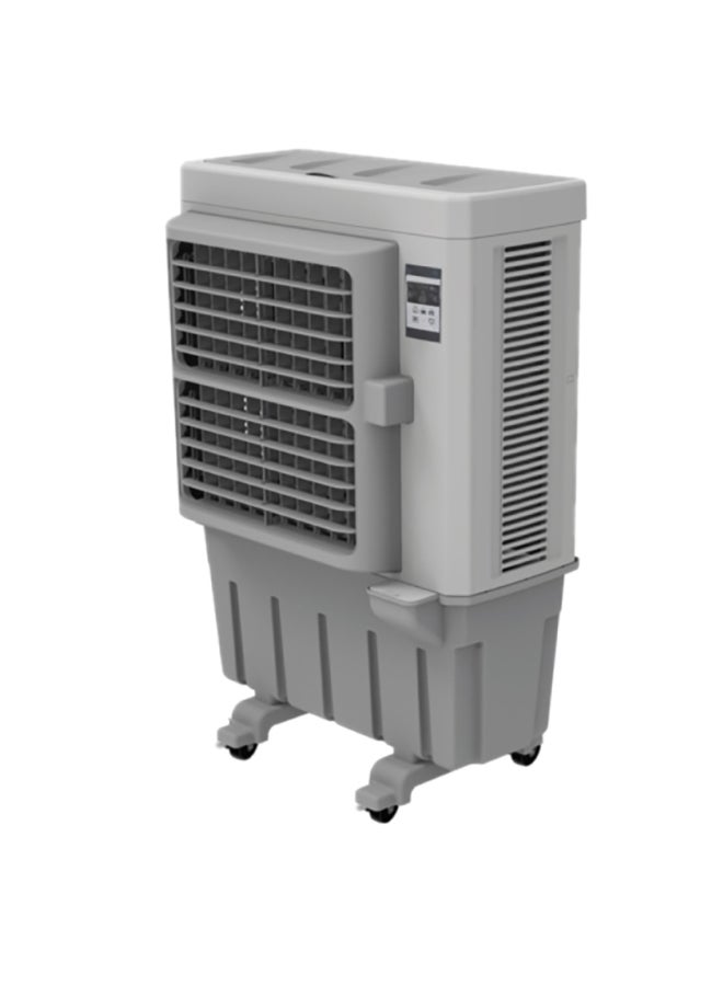 Nobel - Air Cooler, 10L/Hr Water Consumption, BS Plug, 220V~/50Hz, 200W Rated Power, Copper Motor - 100L Water Tank, Remote Control - 18000m³/hr Airflow Rate, High Capacity Cooling Solution 100 L NAC1000R Grey - Image 1