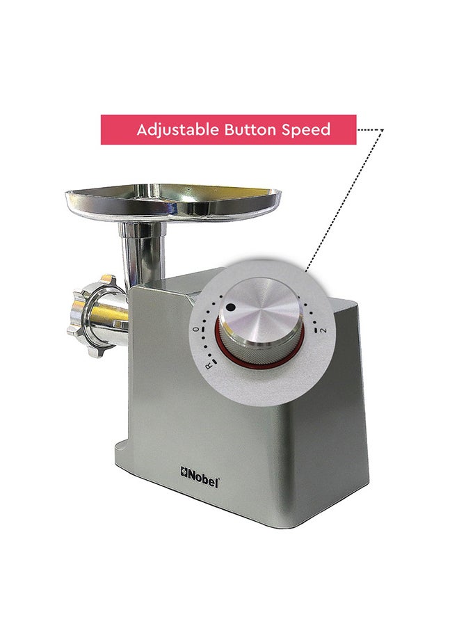 Meat Grinder 2100 W NMG3000 Silver