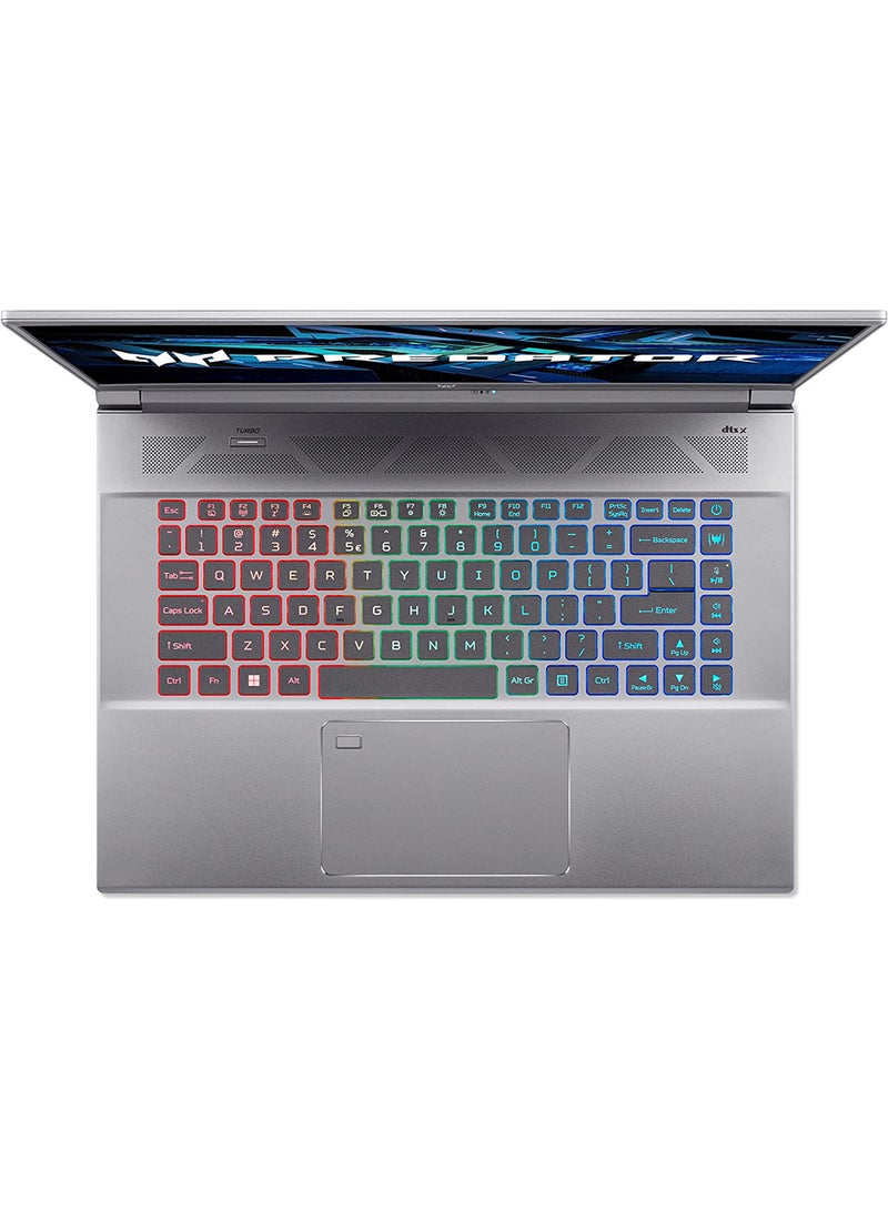 Acer - Predator Triton 300 PT316 Gaming Notebook With 16-Inch Display, 12th Gen Intel Core i7-12700H Processor / 16GB RAM / 512GB SSD / 6GB NVIDIA GeForce RTX3060 Graphics / English/Arabic Sparkly Silver - Image 1