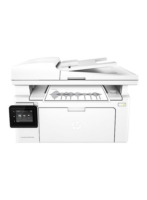 LaserJet Pro MFP M130fw All-In-One Printer With Print/Copy/Scan/Fax/Wireless Function,G3Q60A White