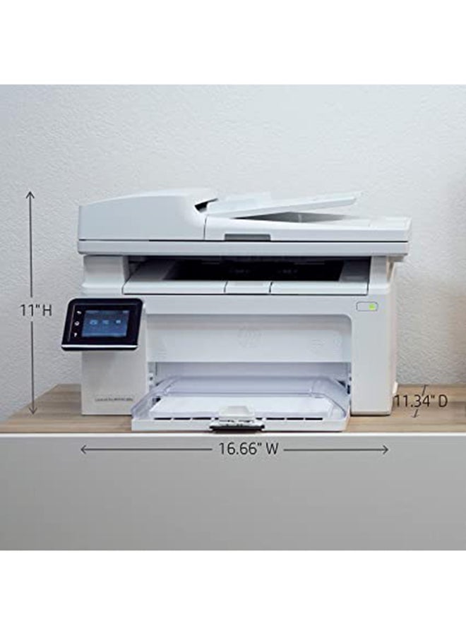 HP - LaserJet Pro MFP M130fw All-In-One Printer With Print/Copy/Scan/Fax/Wireless Function,G3Q60A White - Image 1