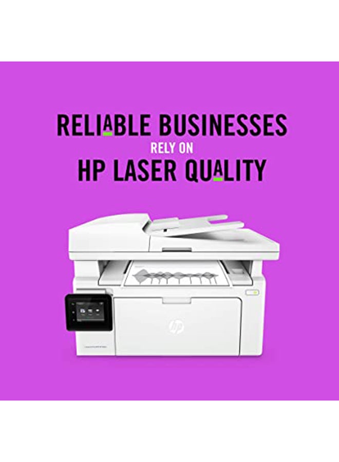 HP - LaserJet Pro MFP M130fw All-In-One Printer With Print/Copy/Scan/Fax/Wireless Function,G3Q60A White - Image 1