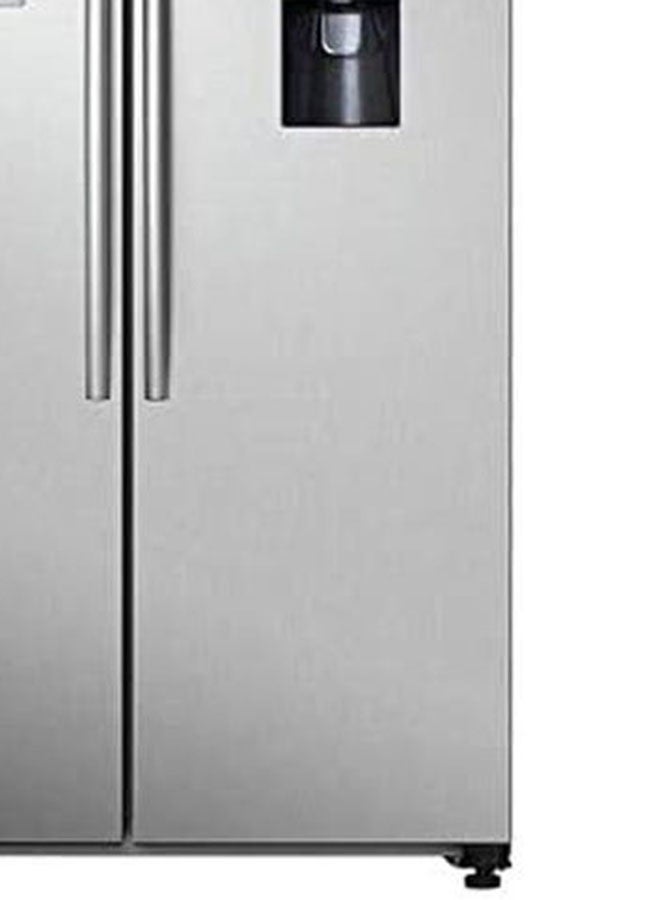 هايسنس - ثلاجة ببابين 240 W RS741N4WSU فضي - Image 1