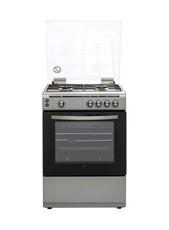 HOOVER 4 Burners Gas Cooker 60 x 60 cm ,1 year Warranty FGC6060-S1V Stainless Steel  - Image 1