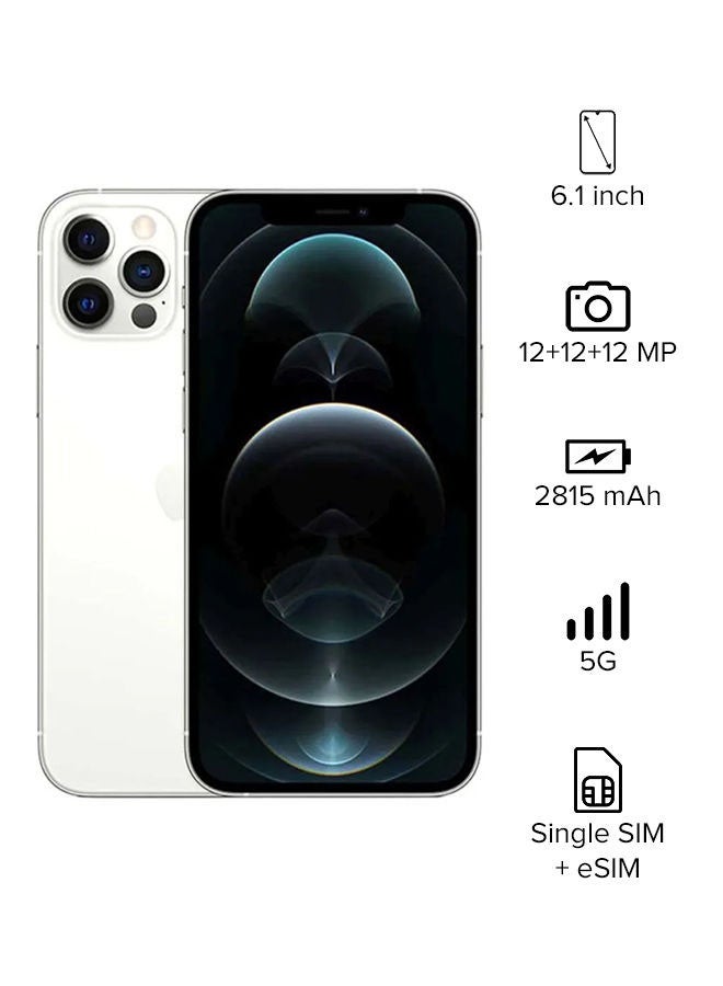 Apple - iPhone 12 Pro With Facetime 512GB Silver 5G - International Specs - Image 1
