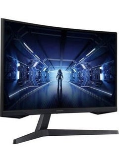Samsung 27 Inch Odyssey G5 Gaming Monitor With 1000R Curved Screen 144Hz FreeSync Premium QHD Black  - Image 3