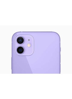 أبل هاتف آيفون 12 مع تطبيق فيس تايم بذاكرة داخلية 64 جيجابايت، ويدعم تقنية 5G بلون بنفسجي - النسخة العالمية  - Image 3