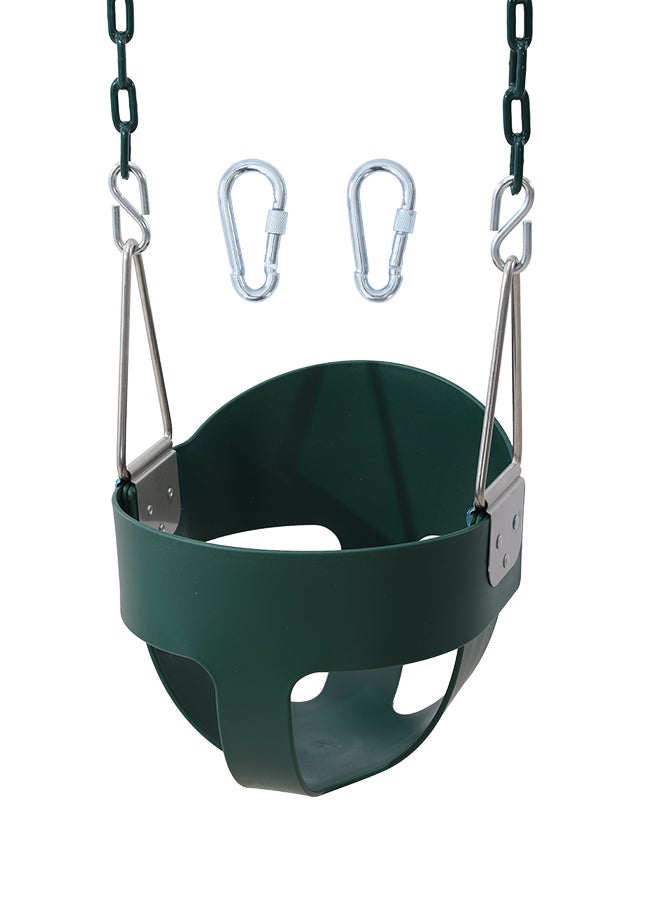 شيانغ يو سلة أرجوحة معلقة للأطفال للعب في الهواء الطلق مع مقعد كامل مع سلسلة وخطافات - Image 1
