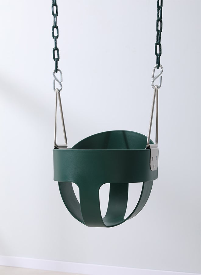 شيانغ يو سلة أرجوحة معلقة للأطفال للعب في الهواء الطلق مع مقعد كامل مع سلسلة وخطافات - Image 4