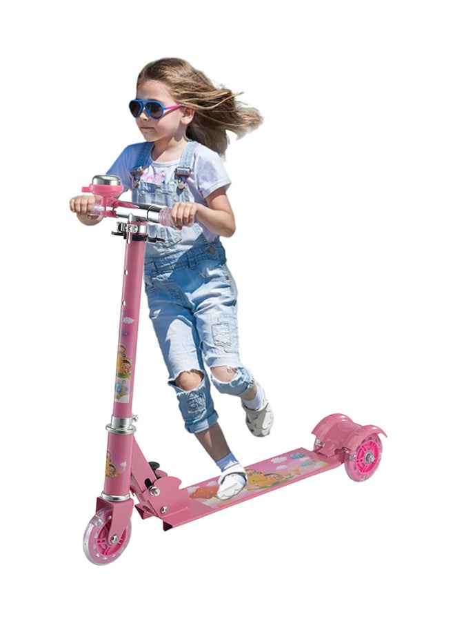 XIANGYU Top Quality Children's Foldable Popular Design Kick Scooter Pink 57x10x52.5cm - Image 2