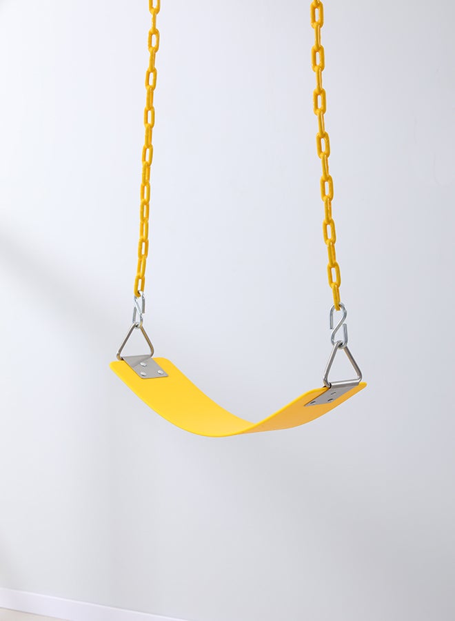شيانغ يو مقعد أرجوحة بسلسلة مغطاة بالبلاستيك مع خطاف رابط سريع لحديقة الملعب - Image 2