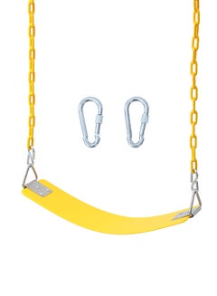 XIANGYU Swing Seat Plastic Coated Chain With Quick Link Hook For Garden Playground 61x15x150cm  - Image 1
