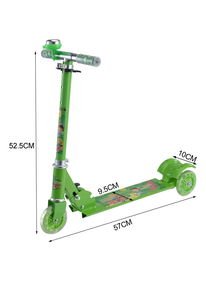 XIANGYU - Outdoor Three Wheels Folding Toys Children Scooter Foot Scooters For Kids 57x10x52.5cm - Image 1
