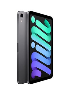 أبل آي باد ميني إصدار 2021 (الجيل السادس) مقاس 8.3 بوصة، بذاكرة داخلية سعة 256 جيجابايت، ويدعم تقنية الواي فاي، مع تطبيق فيس تايم، بلون رمادي فلكي - إصدار عالمي  - Image 2