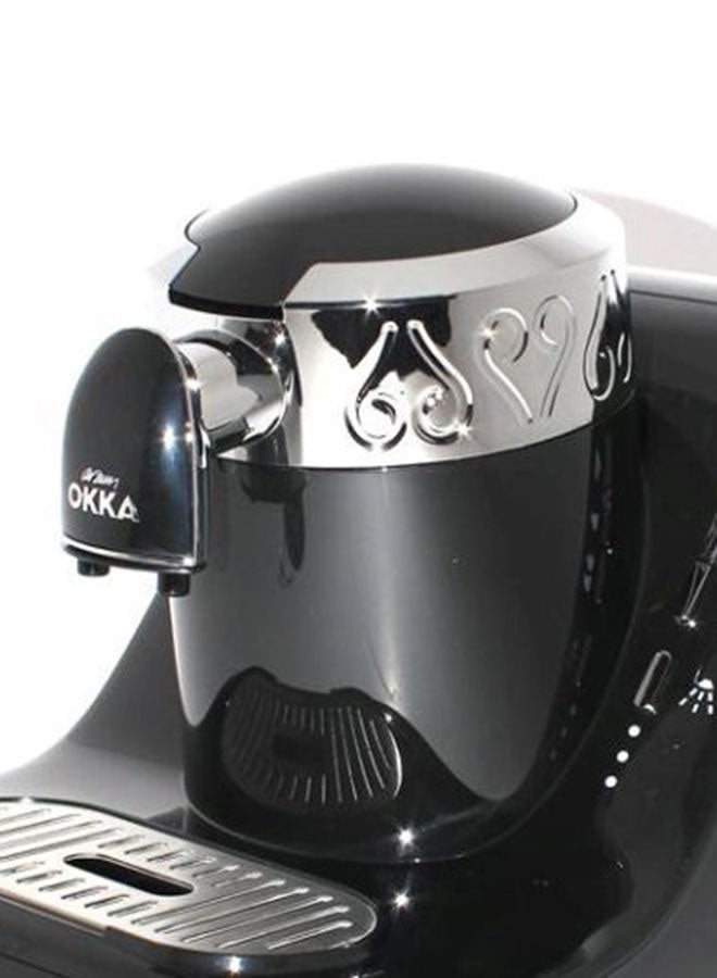 أرزوم - ماكينة صنع القهوة التركية ارزوم من أوكا 0.8 L 710 W ok002 BLACK × SILVER أسود/فضي - Image 1