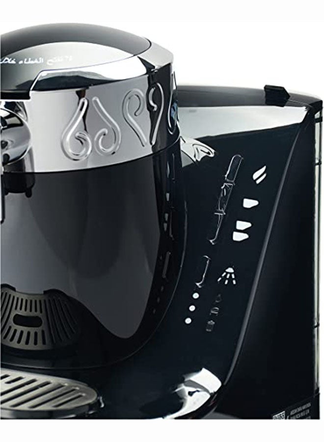 أرزوم - ماكينة صنع القهوة التركية ارزوم من أوكا 0.8 L 710 W ok002 BLACK × SILVER أسود/فضي - Image 1