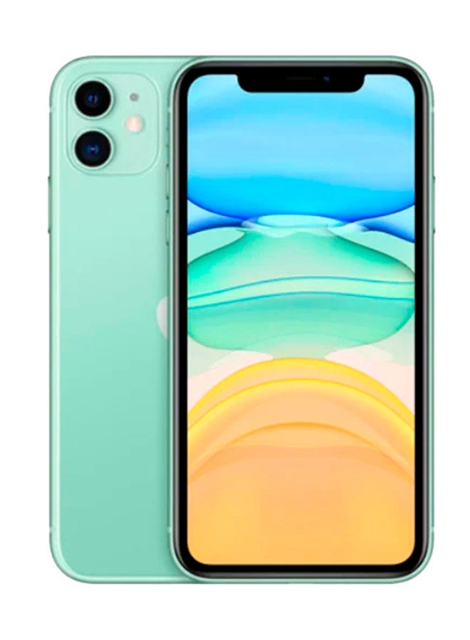أبل - آيفون 11 مع فيس تايم بلون أخضر وذاكرة 128 جيجابايت ويدعم تقنية 4G LTE - بالمواصفات العالمية - Image 1