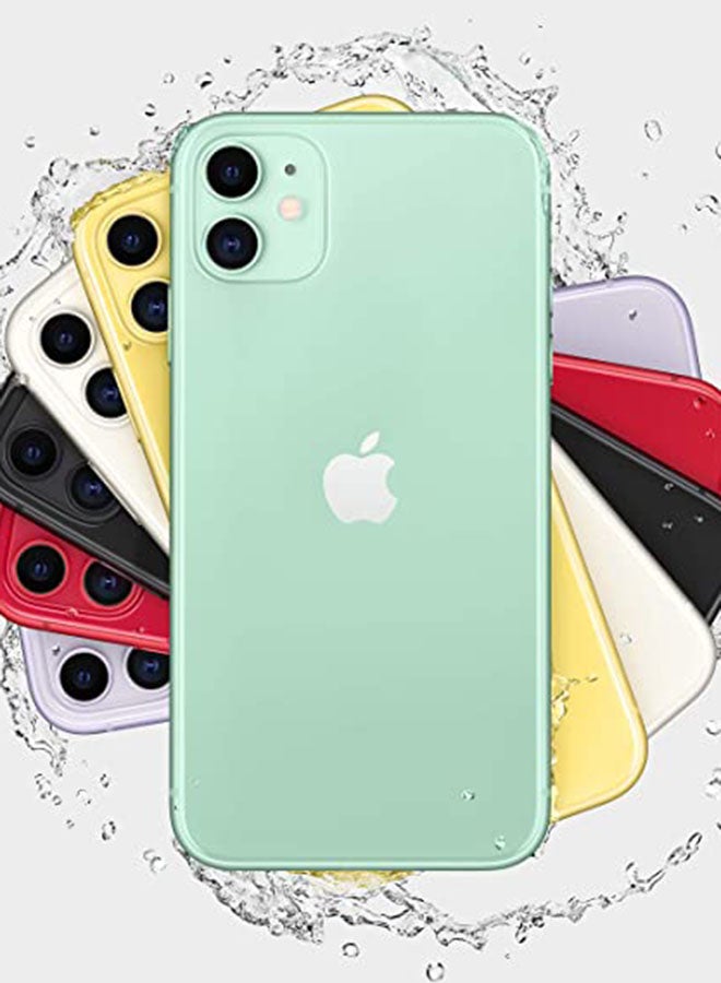 أبل - آيفون 11 مع فيس تايم بلون أخضر وذاكرة 128 جيجابايت ويدعم تقنية 4G LTE - بالمواصفات العالمية - Image 1
