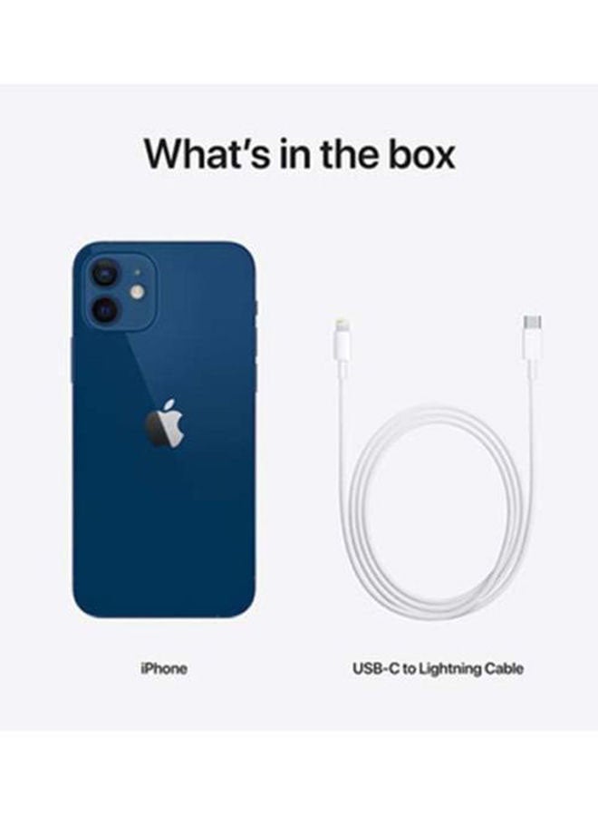 أبل - آيفون 12 مع فيس تايم، 128 جيجابايت، أزرق، 5G - إصدار الشرق الأوسط - Image 1