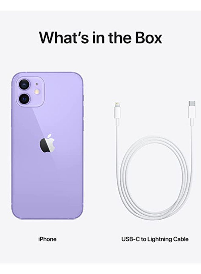 Apple - iPhone 12 With Facetime 128GB Purple 5G - International Version - Image 1