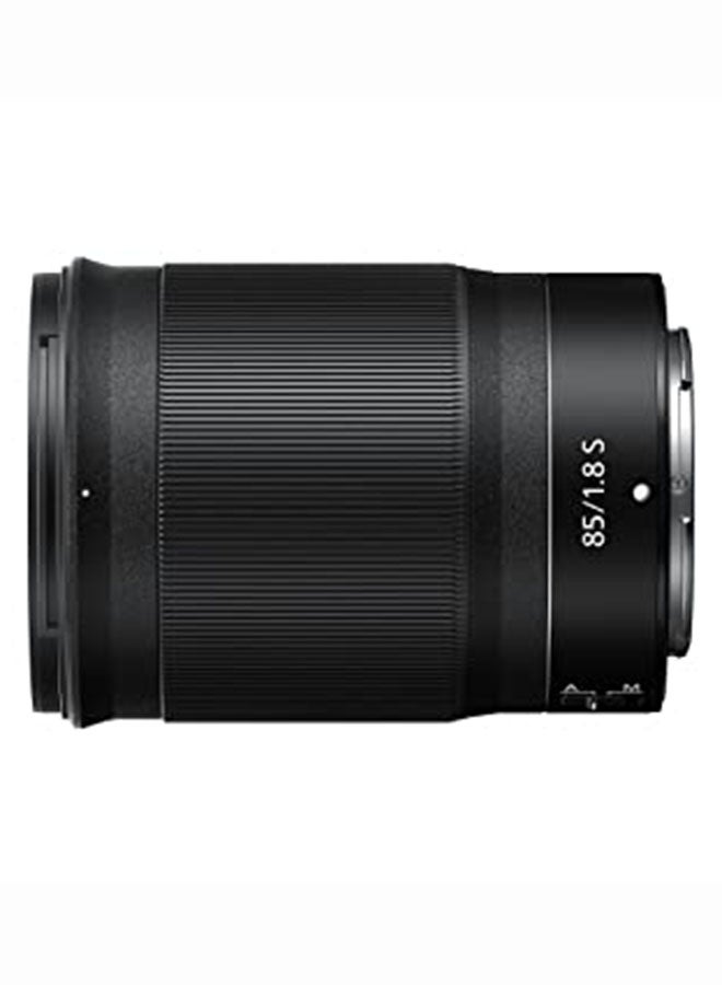 نيكون - عدسة نيكور زي مقاس 85 ملم وببؤرة f/1.8 S Portrait Fast Prime للكاميرات غير العاكسة أسود - Image 1