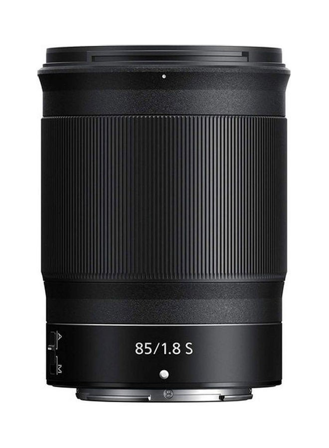 نيكون - عدسة نيكور زي مقاس 85 ملم وببؤرة f/1.8 S Portrait Fast Prime للكاميرات غير العاكسة أسود - Image 1