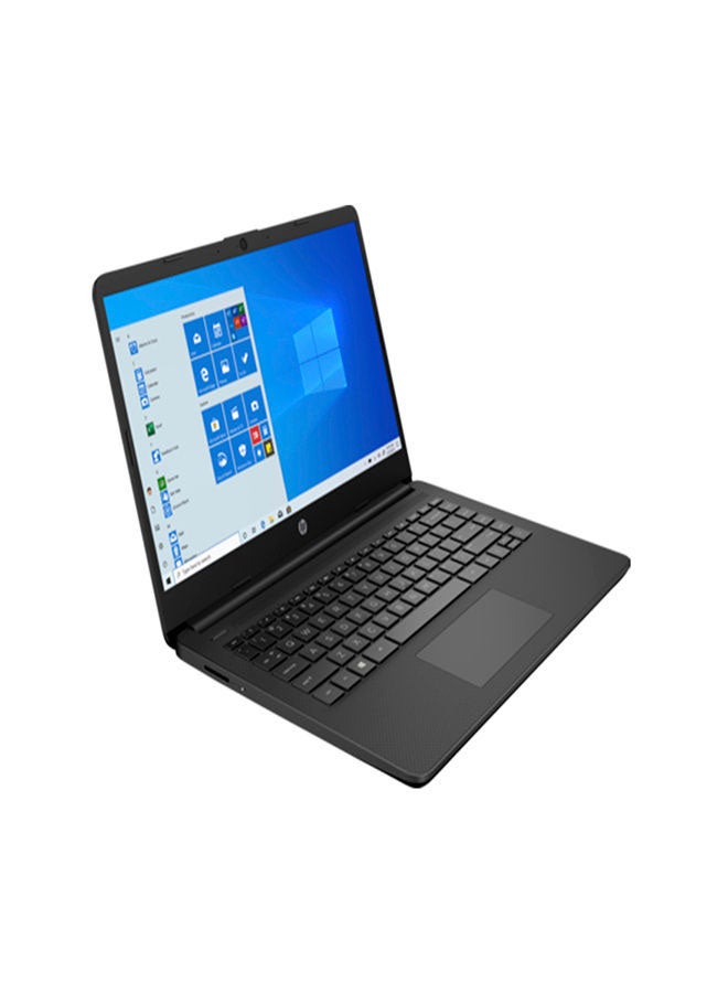 HP - Laptop With 14" HD Antiglare Display, Intel Core i3-1115G4 / 4GB RAM / 128GB SSD / Intel UHD Graphics / English/Arabic Jet Black - Image 1