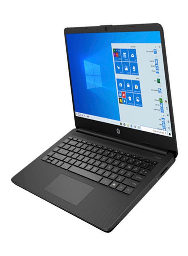 HP - Laptop With 14" HD Antiglare Display, Intel Core i3-1115G4 / 4GB RAM / 128GB SSD / Intel UHD Graphics / English/Arabic Jet Black - Image 1