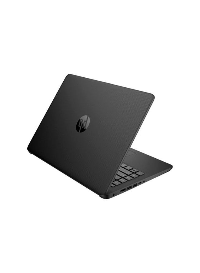 HP - Laptop With 14" HD Antiglare Display, Intel Core i3-1115G4 / 4GB RAM / 128GB SSD / Intel UHD Graphics / English/Arabic Jet Black - Image 1