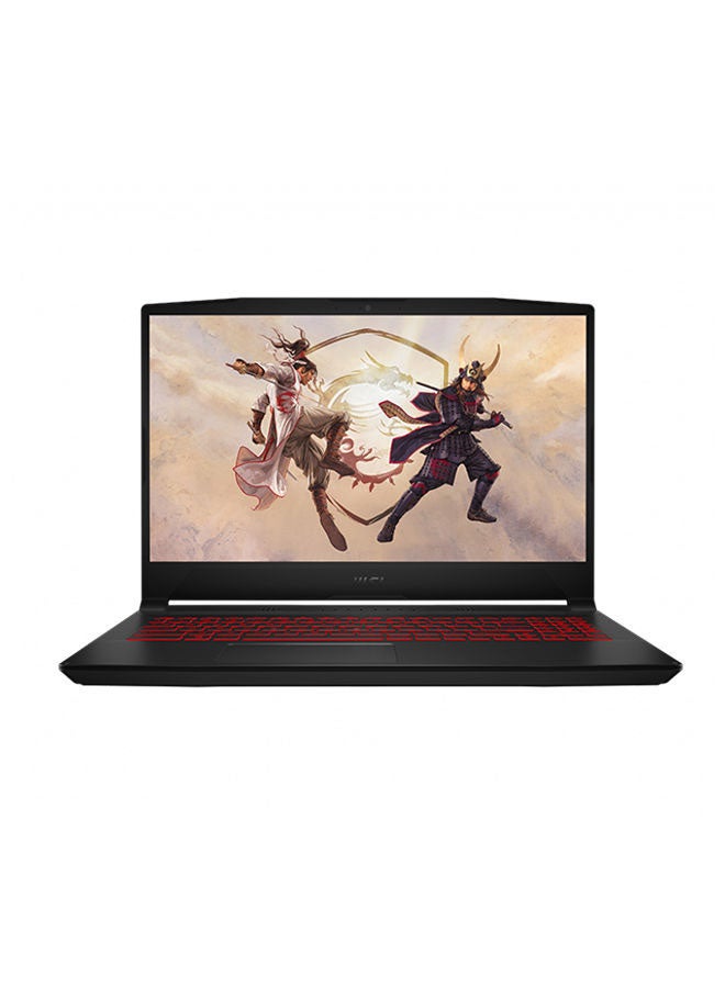 MSI - GF66 Katana Gaming Laptop With 15.6-Inch Full HD+144Hz Full HD Display, Intel Core i7-11800H/16 GB RAM/1 TB SSD/6GB NVIDIA RTX3060 Dedicated GPU/ Windows 10/ English/Arabic Black - Image 1