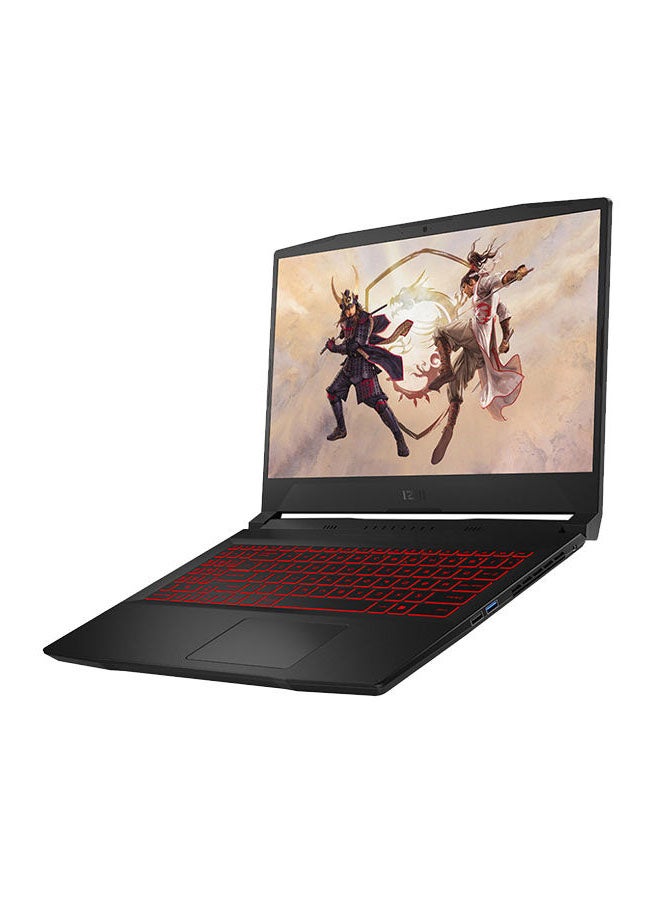 MSI - GF66 Katana Gaming Laptop With 15.6-Inch Full HD+144Hz Full HD Display, Intel Core i7-11800H/16 GB RAM/1 TB SSD/6GB NVIDIA RTX3060 Dedicated GPU/ Windows 10/ English/Arabic Black - Image 1