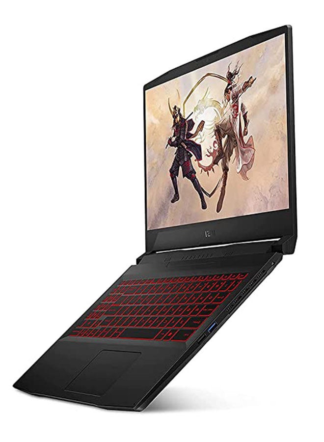 MSI - GF66 Katana Gaming Laptop With 15.6-Inch Full HD+144Hz Full HD Display, Intel Core i7-11800H/16 GB RAM/1 TB SSD/6GB NVIDIA RTX3060 Dedicated GPU/ Windows 10/ English/Arabic Black - Image 1