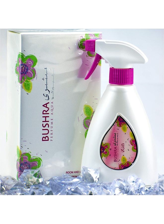 Rasasi Aqua Bushra Room And Linen Mist 375ml  - Image 4