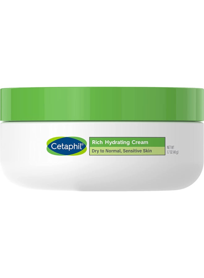 Cetaphil - Rich Hydrating Cream with Hyaluronic Acid 48grams - Image 1