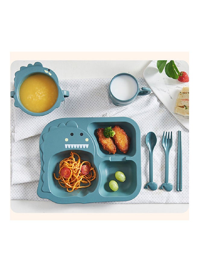 كيدل طقم أدوات مائدة للأطفال بتصميم ديناصور من 6 قطع - Image 3