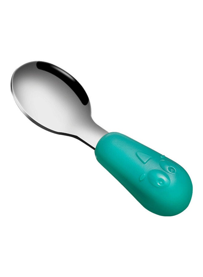 Stainless Steel Baby Feeding Training Spoon Set
