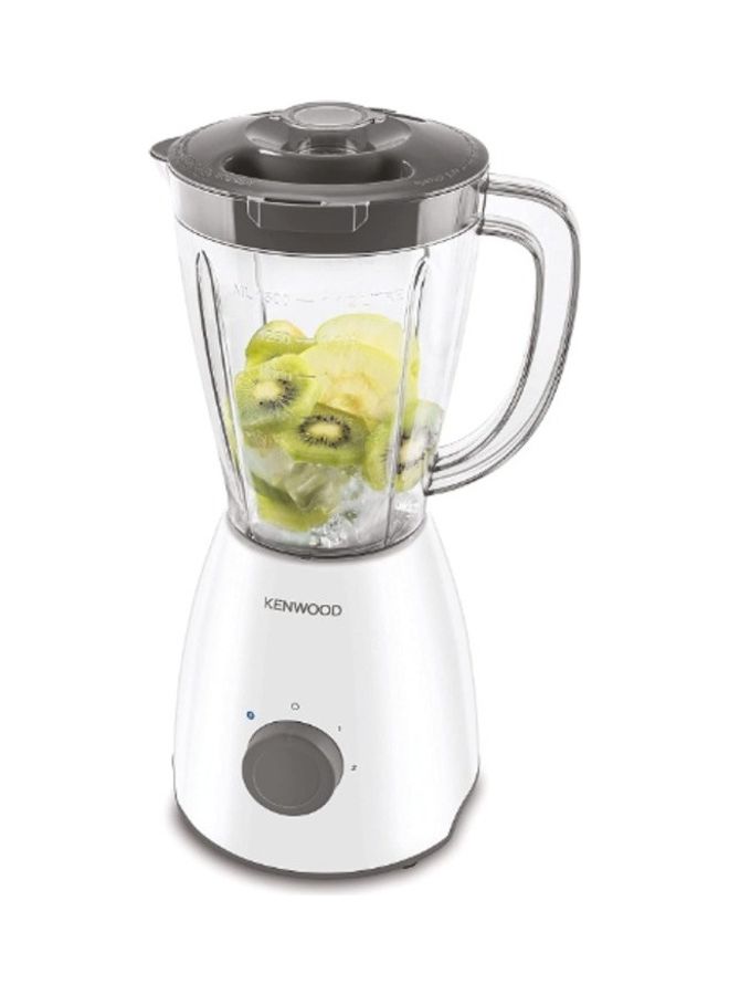 KENWOOD - Blender Smoothie Maker With Grinder Mill, Chopper Mill, Ice Crush Function 2.0 L 400.0 W BLP10.C0WH White/clear - Image 1